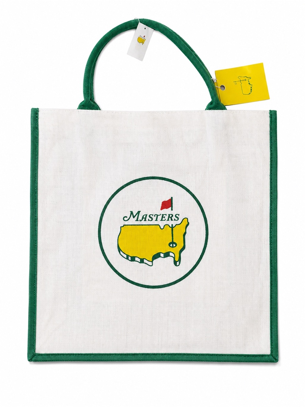 AUGUSTA NATIONALS 2026
JUTE BURLAP Masters TOTE
BAG GOLF